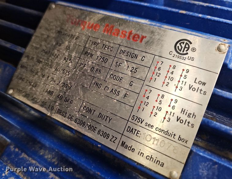 image for item MP9445 2011 Strip-Tec 600  cable granulator and separator