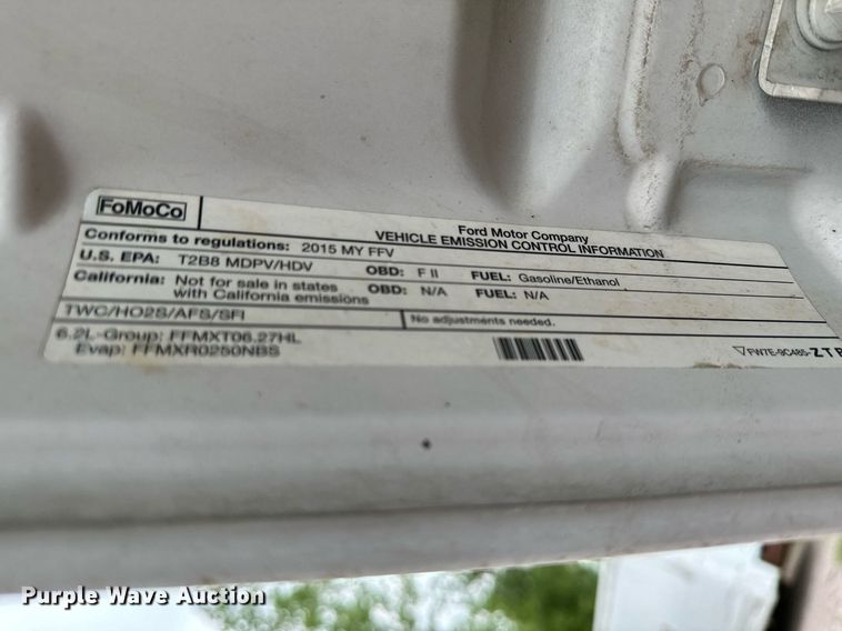 image for item MQ9408 2015  Ford F250 Super Duty  Ext. Cab pickup truck