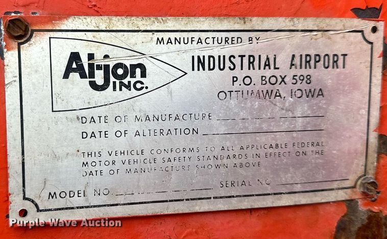 image for item MQ9430 1994 Al-jon 400logger  refuse compactor