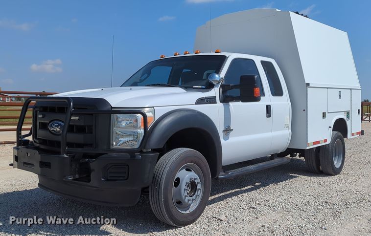 image for item MX9376 2011 Ford F550 Super Duty  SuperCab utility / service truck
