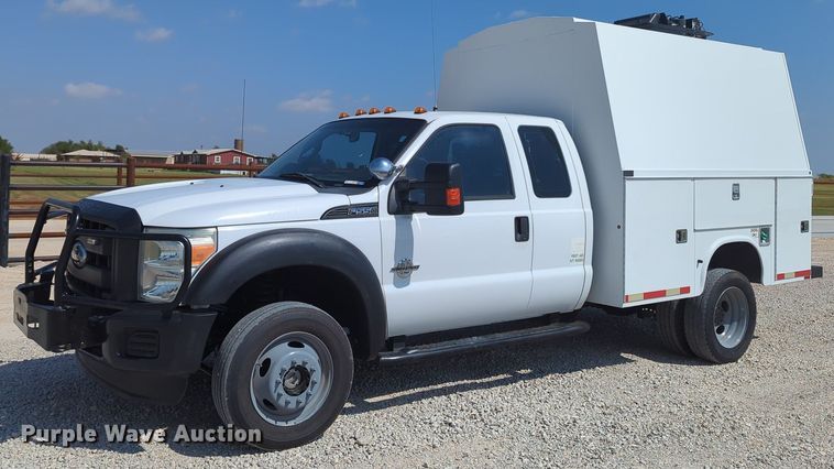 image for item MX9376 2011 Ford F550 Super Duty  SuperCab utility / service truck