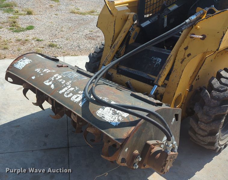 image for item MX9396 2015 Bobcat  skid steer tiller