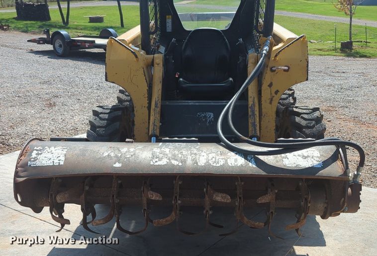 image for item MX9396 2015 Bobcat  skid steer tiller