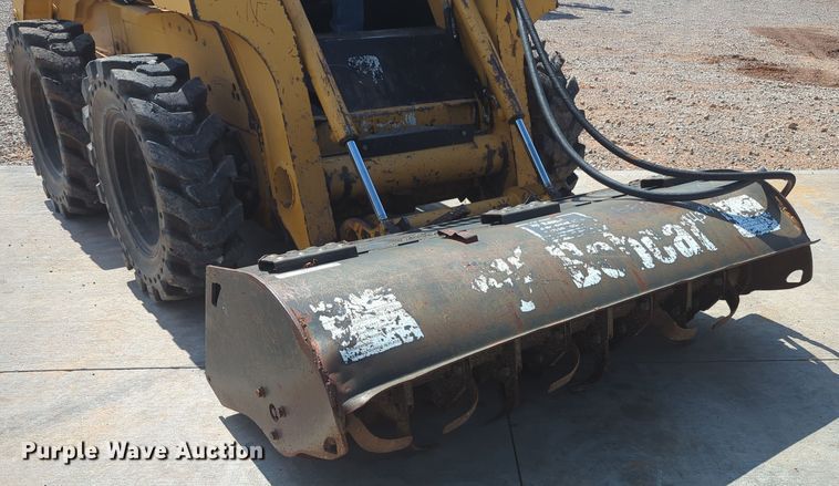 image for item MX9396 2015 Bobcat  skid steer tiller