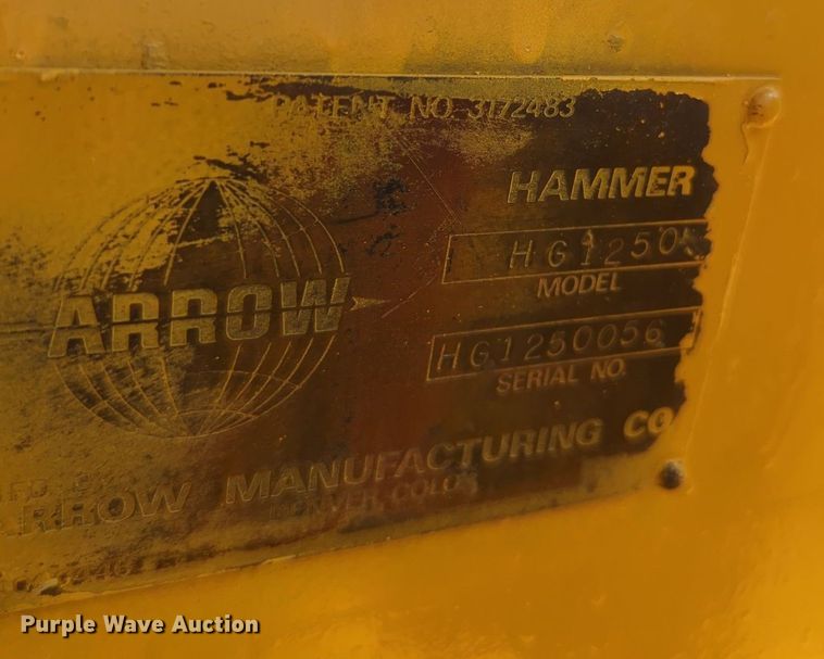 image for item MX9399 Arrow HG1250  drop hammer