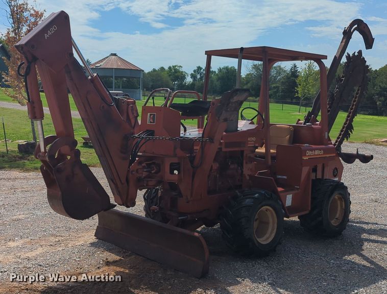 image for item MX9400 1989 Ditch Witch 4010  trencher
