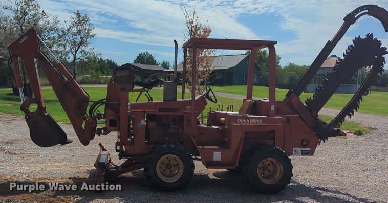 image for item MX9400 1989 Ditch Witch 4010  trencher