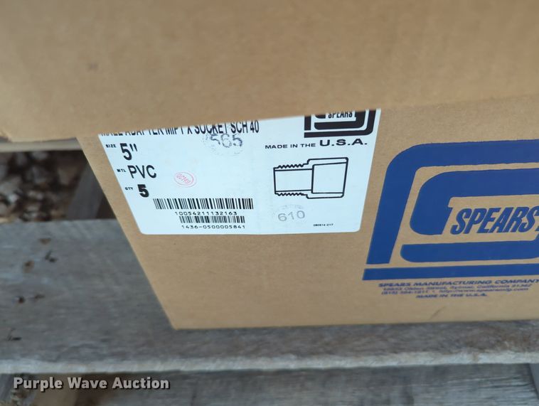 image for item MY9979 5" PVC fittings