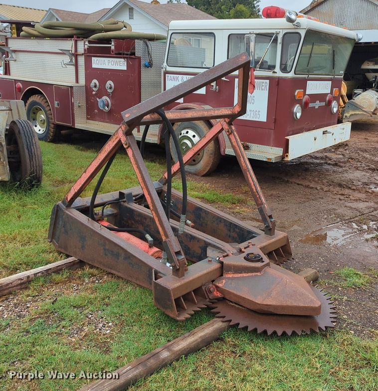 image for item MY9990 Marshall skid steer tree saw