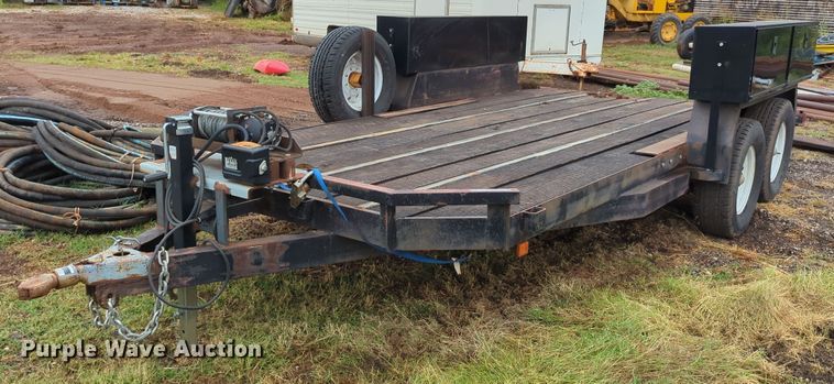 image for item MY9995 Shop built  utility trailer