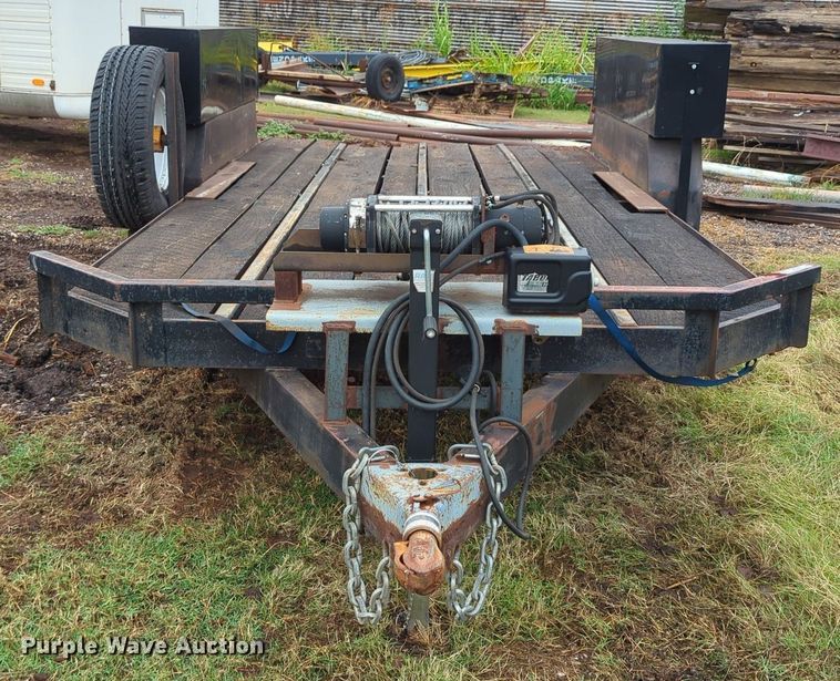 image for item MY9995 Shop built  utility trailer