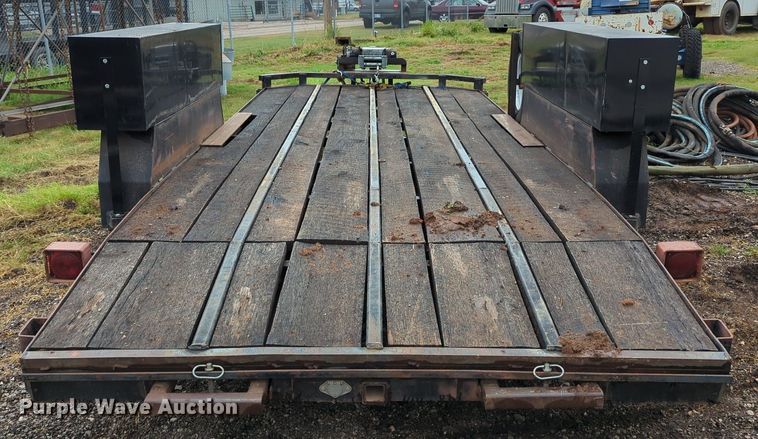 image for item MY9995 Shop built  utility trailer