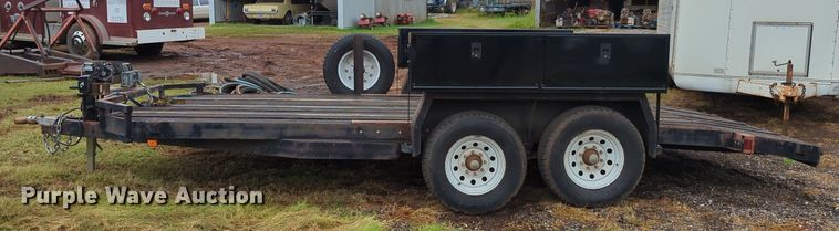 image for item MY9995 Shop built  utility trailer