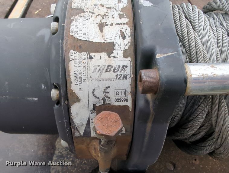 image for item MY9995 Shop built  utility trailer