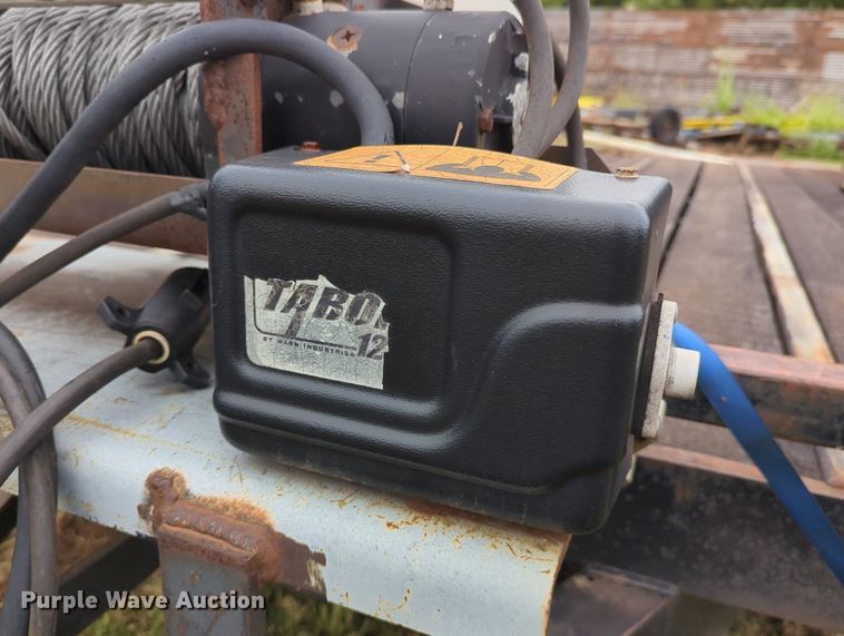 image for item MY9995 Shop built  utility trailer