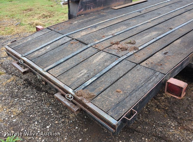 image for item MY9995 Shop built  utility trailer