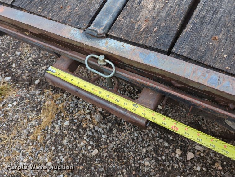 image for item MY9995 Shop built  utility trailer