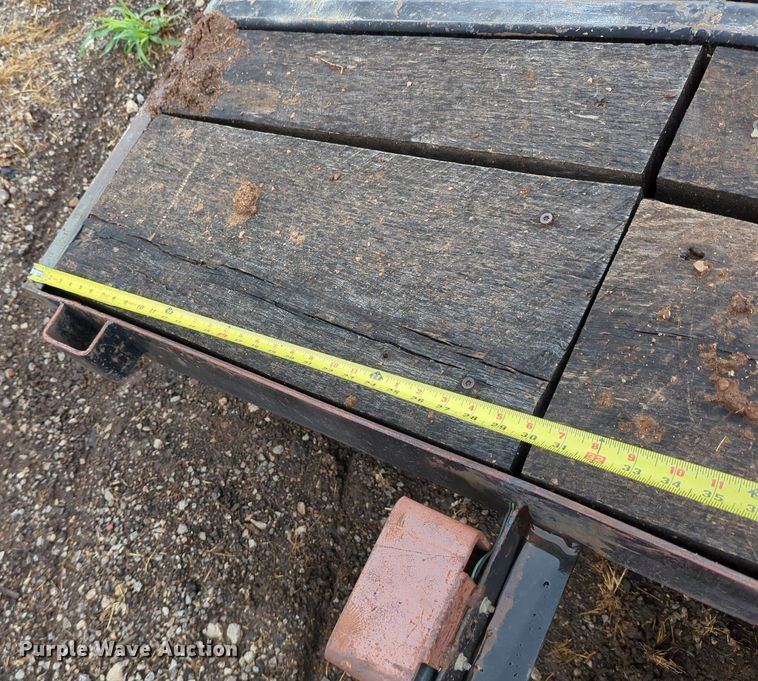 image for item MY9995 Shop built  utility trailer