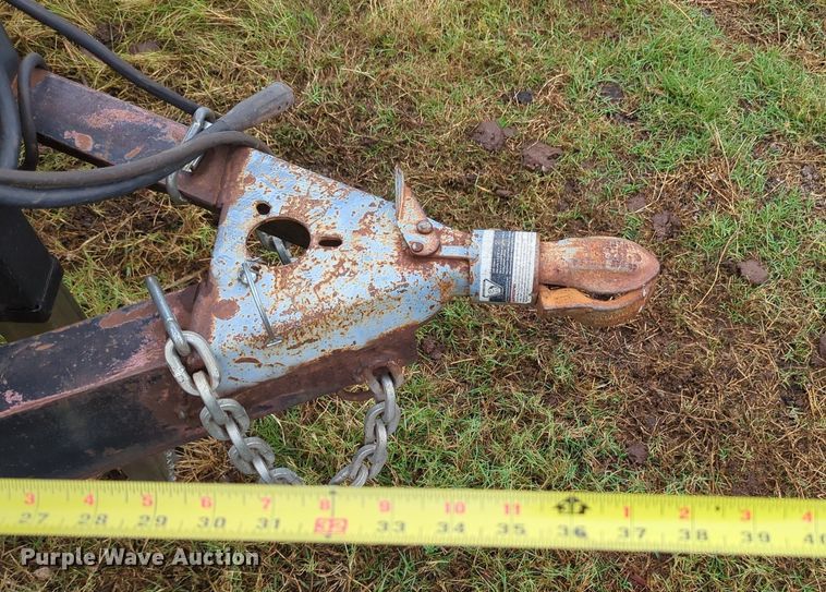 image for item MY9995 Shop built  utility trailer