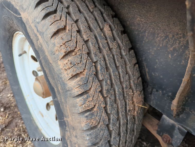 image for item MY9995 Shop built  utility trailer