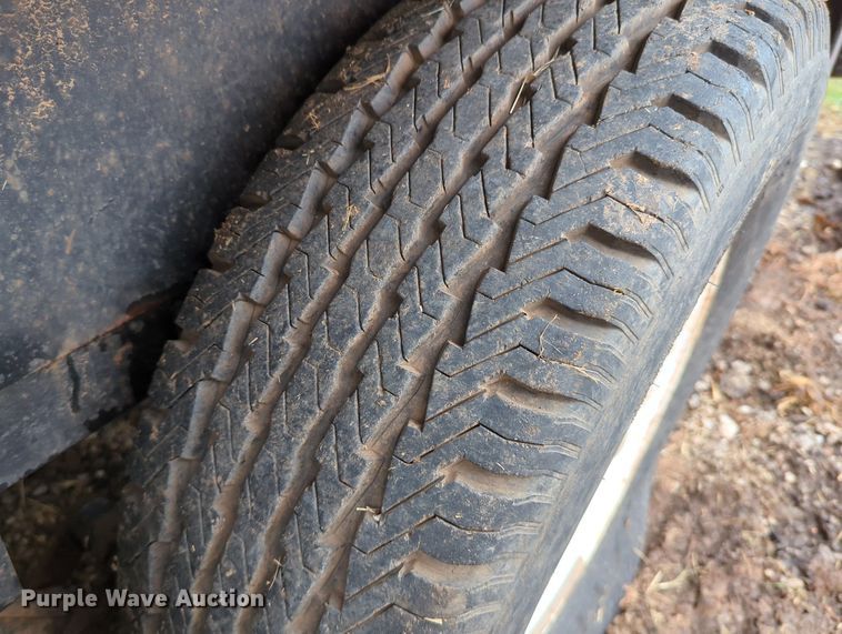 image for item MY9995 Shop built  utility trailer