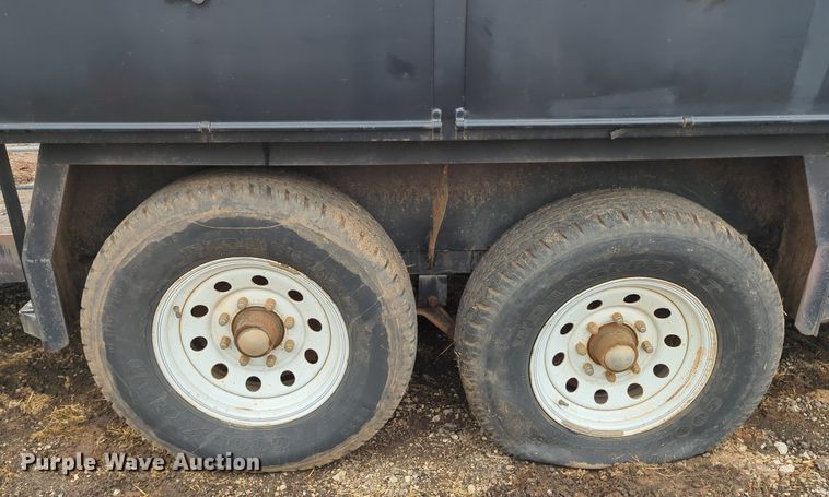 image for item MY9995 Shop built  utility trailer