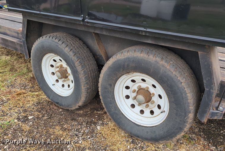 image for item MY9995 Shop built  utility trailer