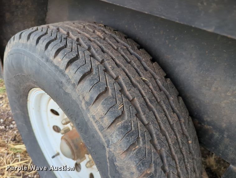 image for item MY9995 Shop built  utility trailer