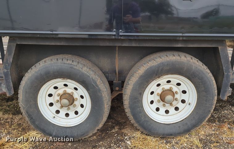 image for item MY9995 Shop built  utility trailer