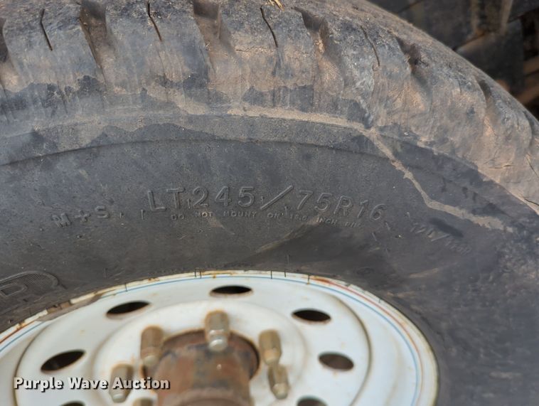 image for item MY9995 Shop built  utility trailer