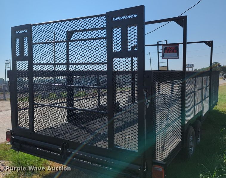 image for item MY9996 Shop built  utility trailer