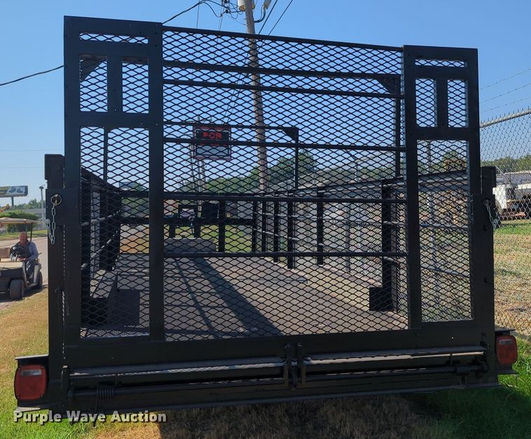 image for item MY9996 Shop built  utility trailer