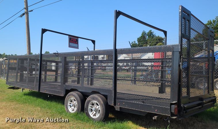 image for item MY9996 Shop built  utility trailer