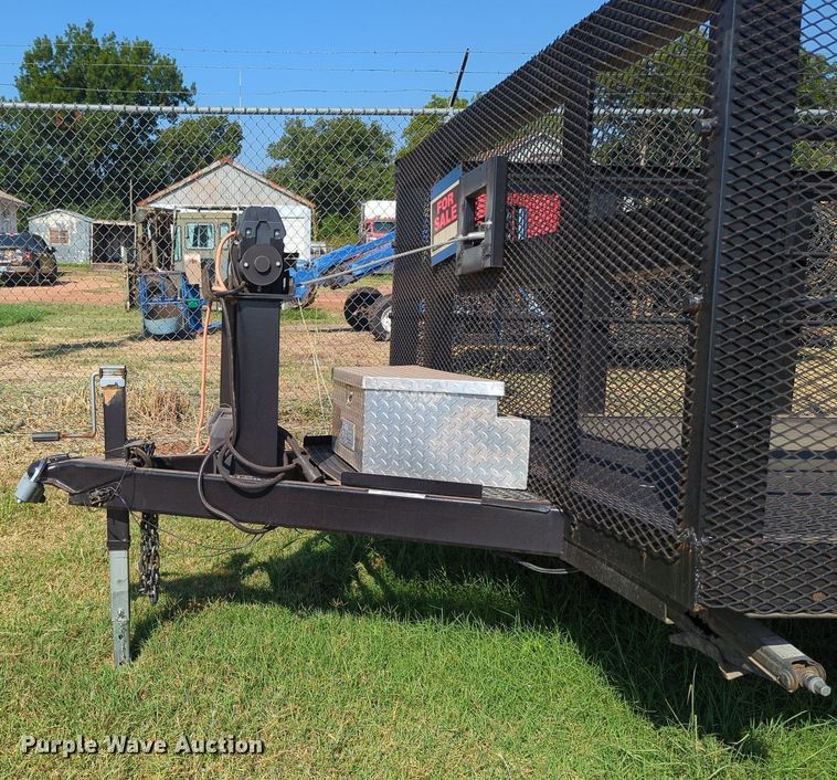image for item MY9996 Shop built  utility trailer