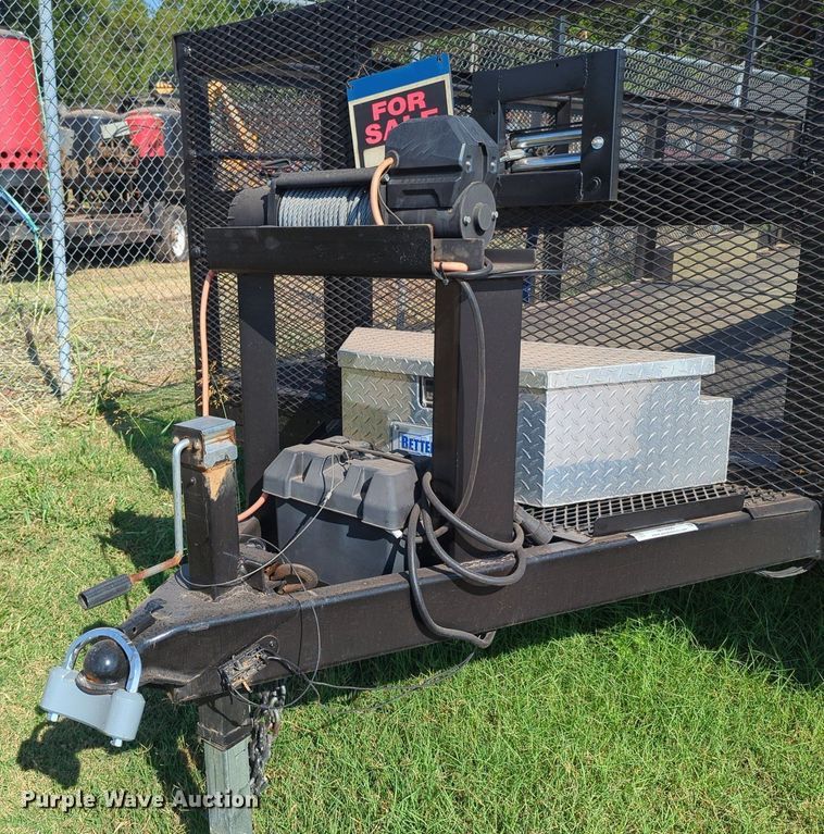 image for item MY9996 Shop built  utility trailer