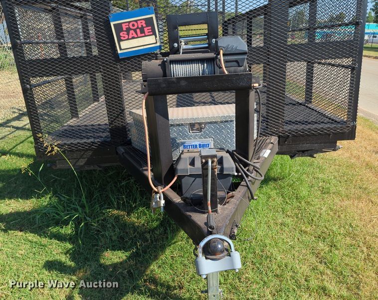 image for item MY9996 Shop built  utility trailer