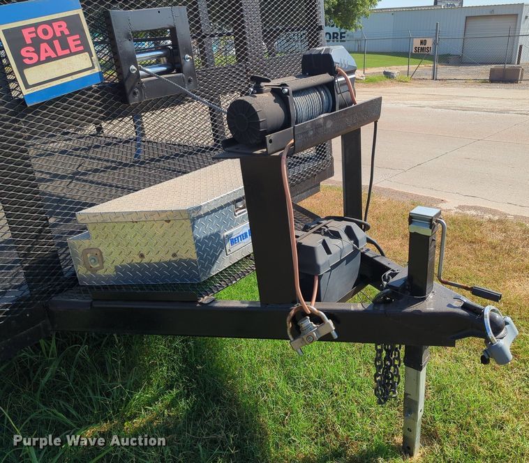 image for item MY9996 Shop built  utility trailer