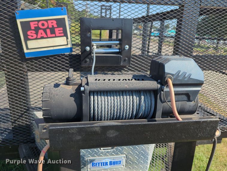 image for item MY9996 Shop built  utility trailer