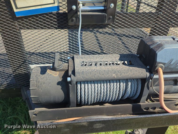 image for item MY9996 Shop built  utility trailer