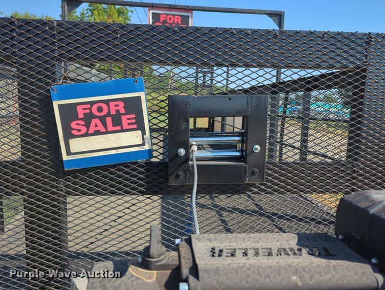 image for item MY9996 Shop built  utility trailer