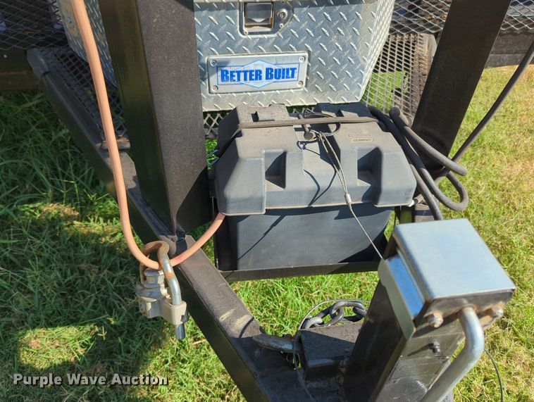 image for item MY9996 Shop built  utility trailer