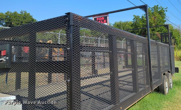 image for item MY9996 Shop built  utility trailer