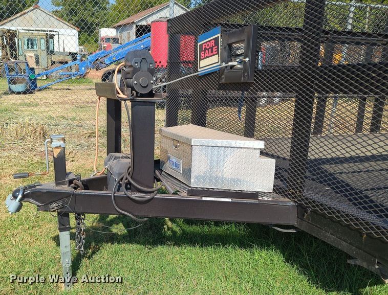 image for item MY9996 Shop built  utility trailer