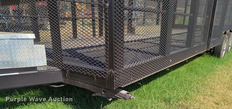 image for item MY9996 Shop built  utility trailer