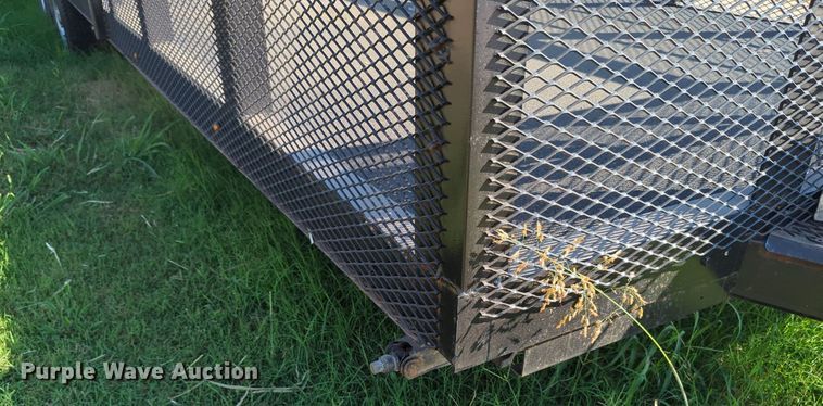 image for item MY9996 Shop built  utility trailer