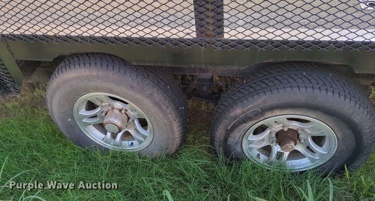 image for item MY9996 Shop built  utility trailer