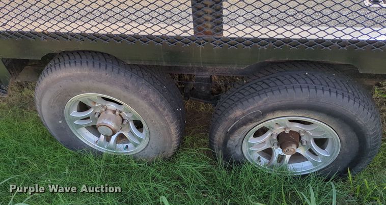 image for item MY9996 Shop built  utility trailer