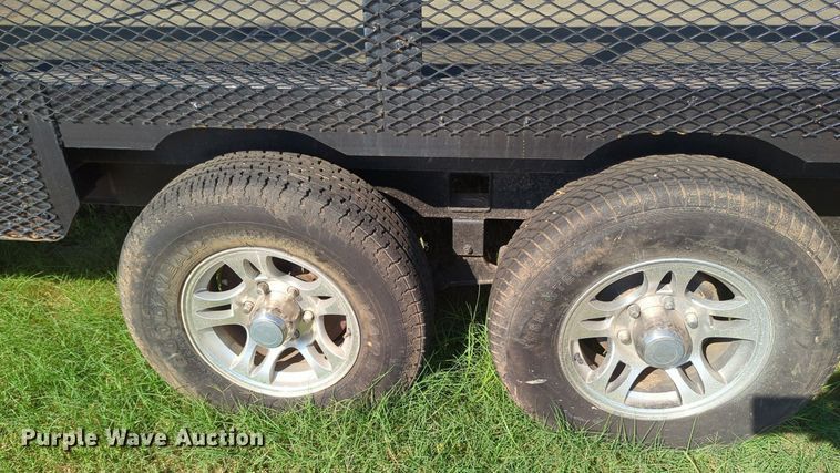 image for item MY9996 Shop built  utility trailer