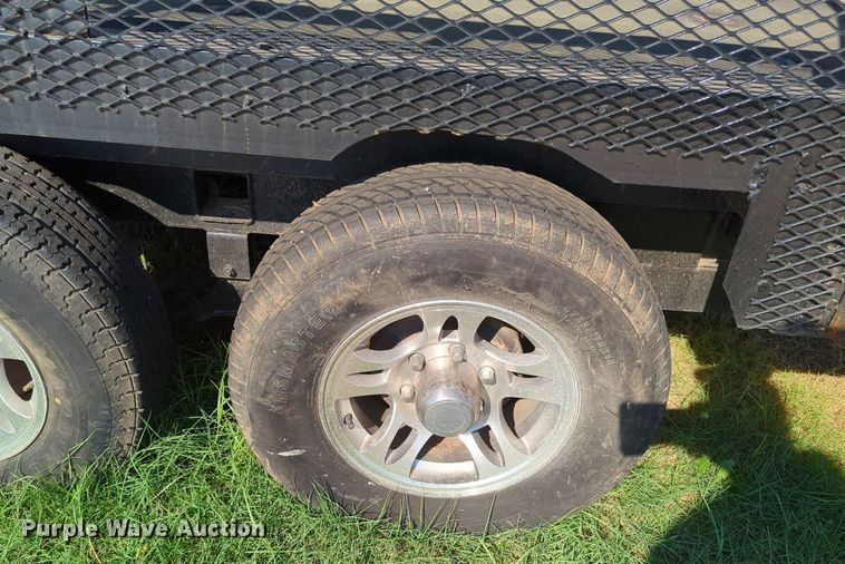 image for item MY9996 Shop built  utility trailer