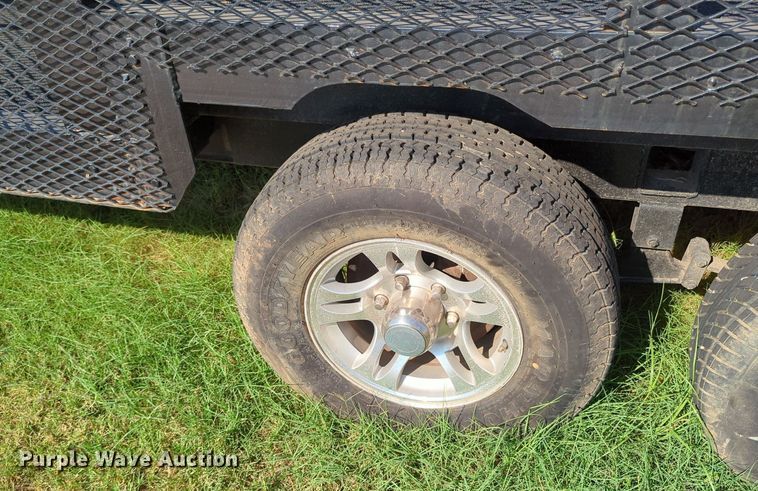 image for item MY9996 Shop built  utility trailer